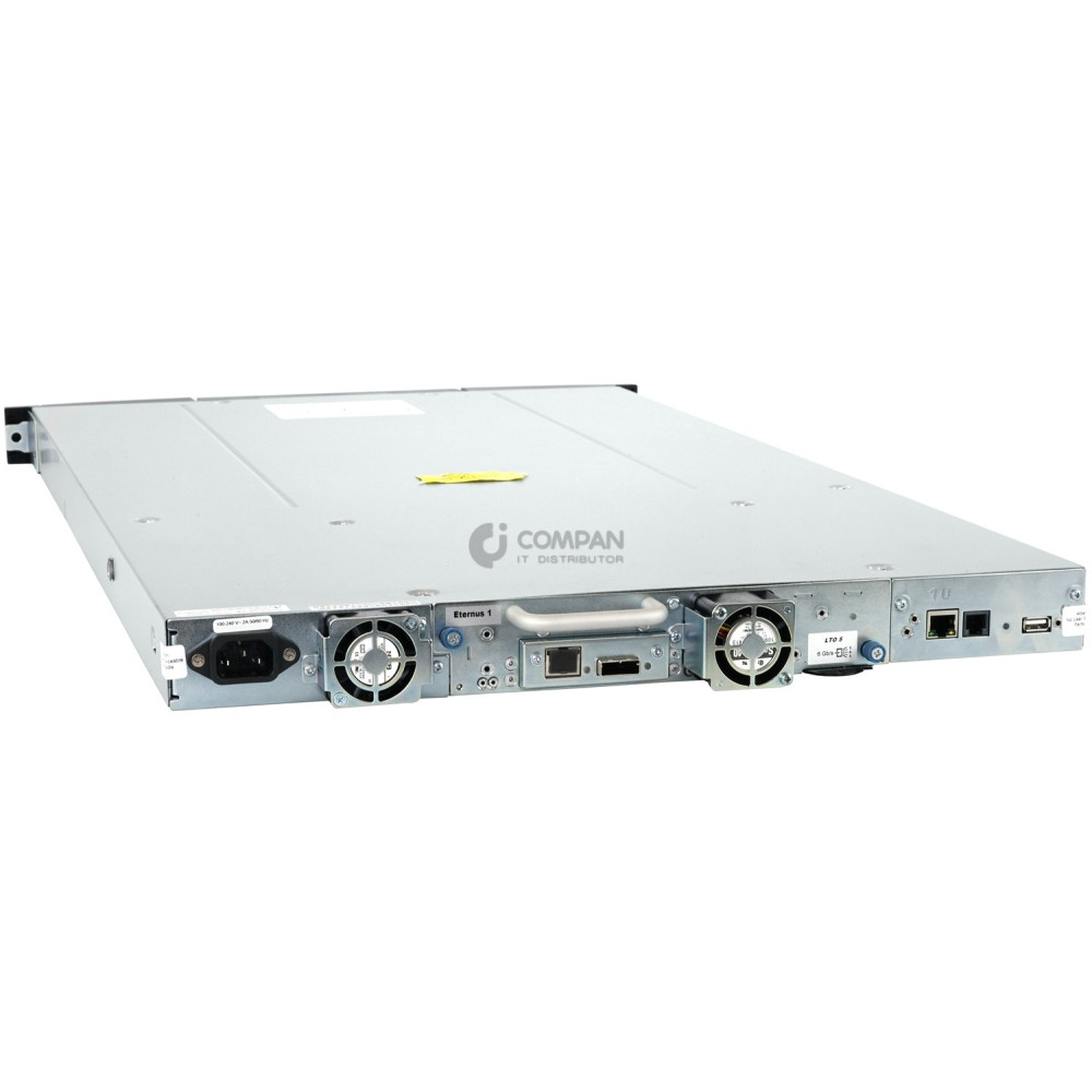 FUJITSU ETERNUS LT20 S2 1U TAPE LIBRARY WITH 6GB SAS LTO5